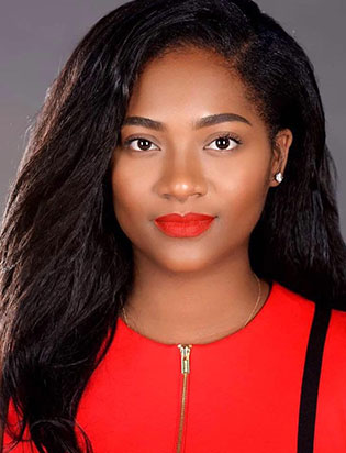 Portrait of Natlie Figgers, Founder and CEO of Figgers Communication
